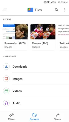 Files by Google android App screenshot 1